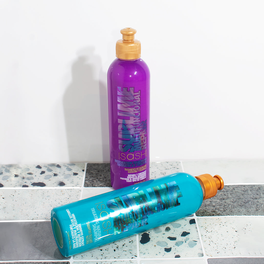 ISASHI SUBLIME SHAMPOO Y TRATAMIENTO REPARADOR 20% de DESCUENTO